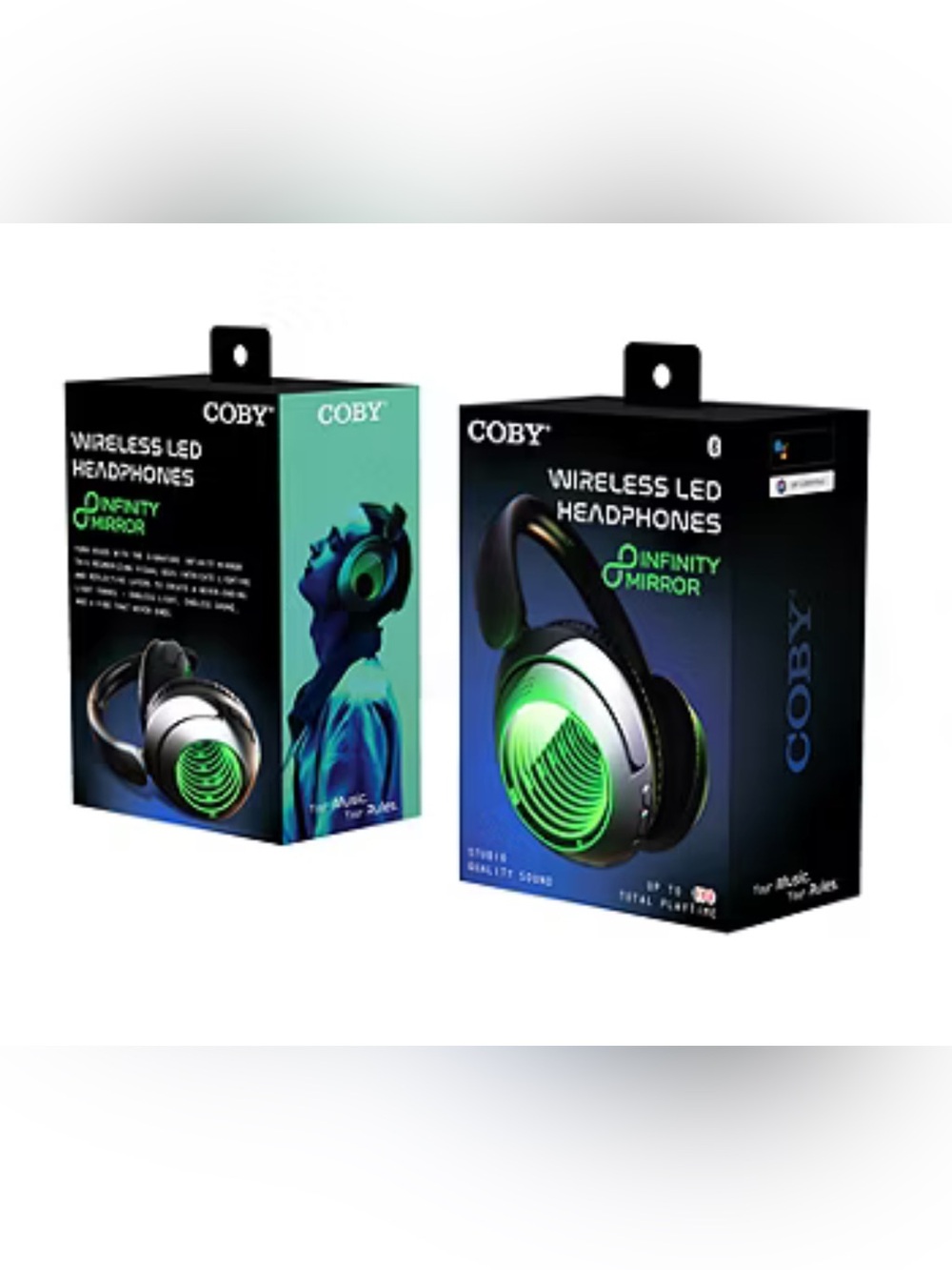 Coby Infinity Light Bluetooth Headphone - Picture 2 of 2
